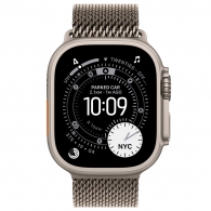 Ceas inteligent Apple Watch Ultra 3 GPS + Cellular 49mm Natural Titanium Case with Natural Titanium Milanese Loop - Medium thumbnav 2