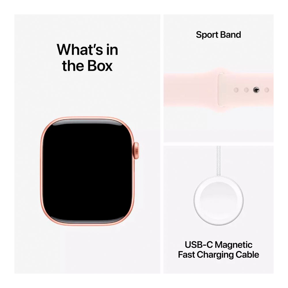 Smart watch Apple Watch 10 46mm Rose Gold Aluminium Case (MWWU3QI) 1.96 photo 7