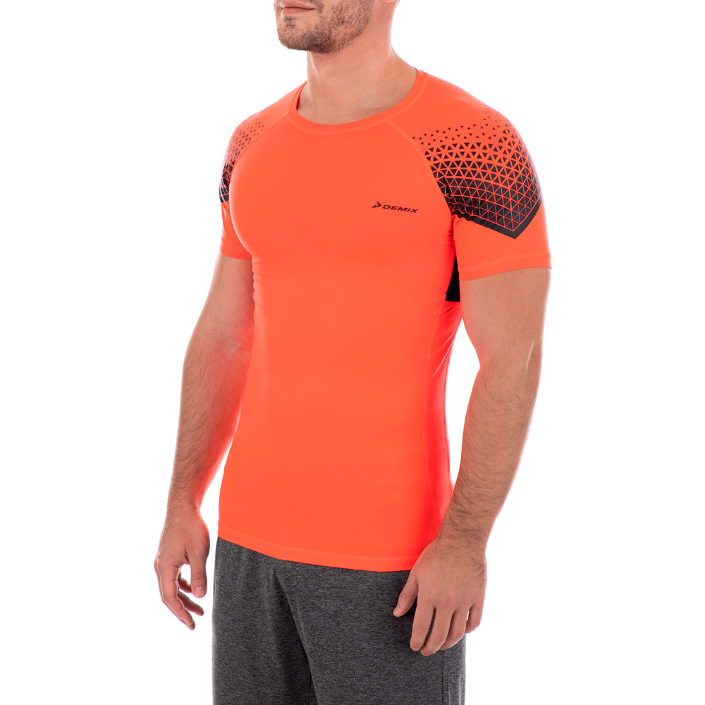 Tricou bărbătesc Demix M Rosu photo 3