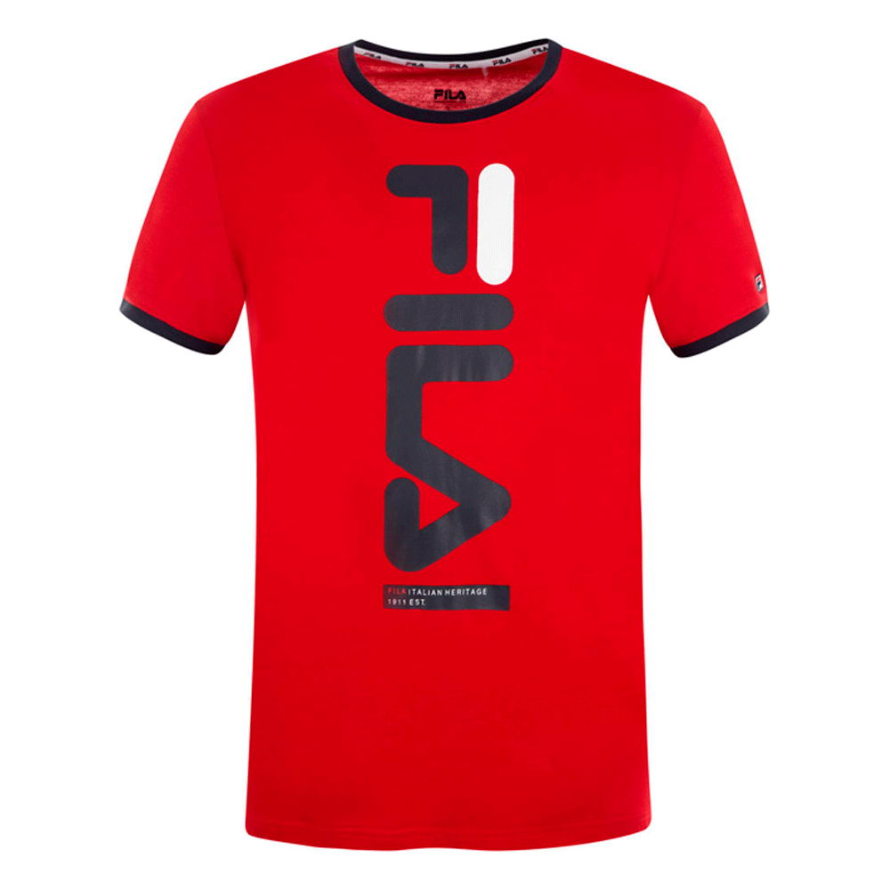 Tricou bărbătesc Fila XL Rosu photo 1 Tricou bărbătesc Fila XL Rosu photo 1