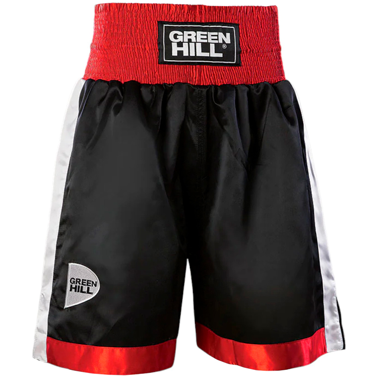 Sorti de bărbați Green Hill BOXSHORTS PIPER S Negru-rosu photo 1