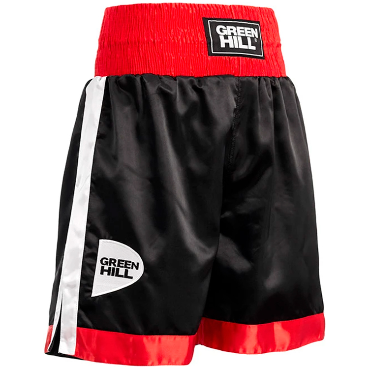 Sorti de bărbați Green Hill BOXSHORTS PIPER S Negru-rosu photo 2