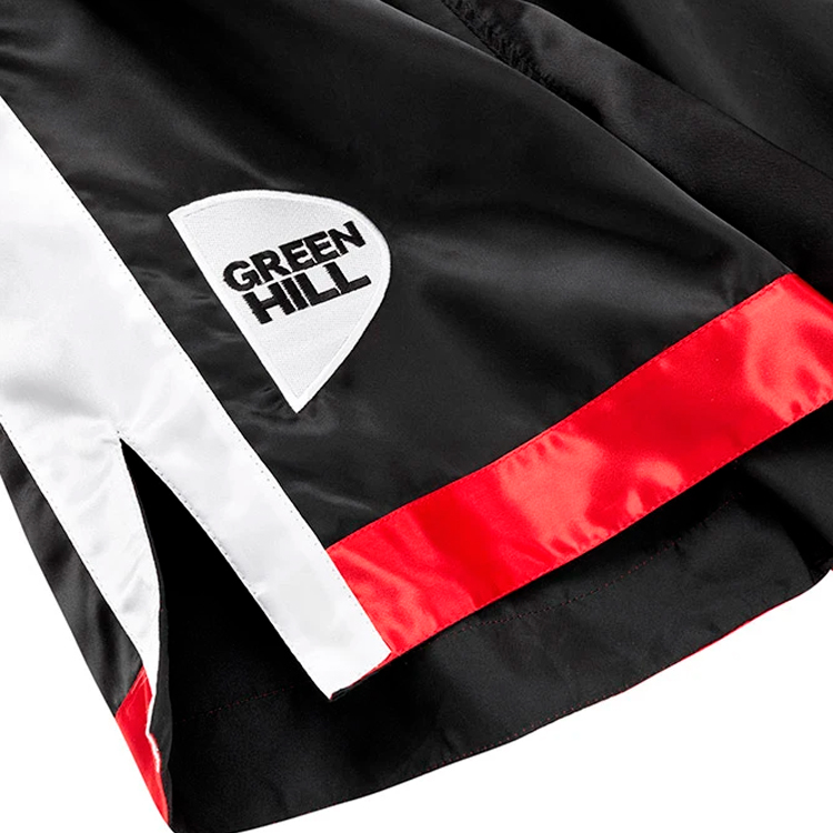 Sorti de bărbați Green Hill BOXSHORTS PIPER S Negru-rosu photo 4