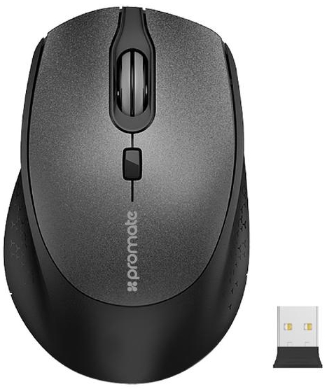 Mouse fara fir Promate Clix-5 Sur cu negru / Optic / Sur cu negru photo 1