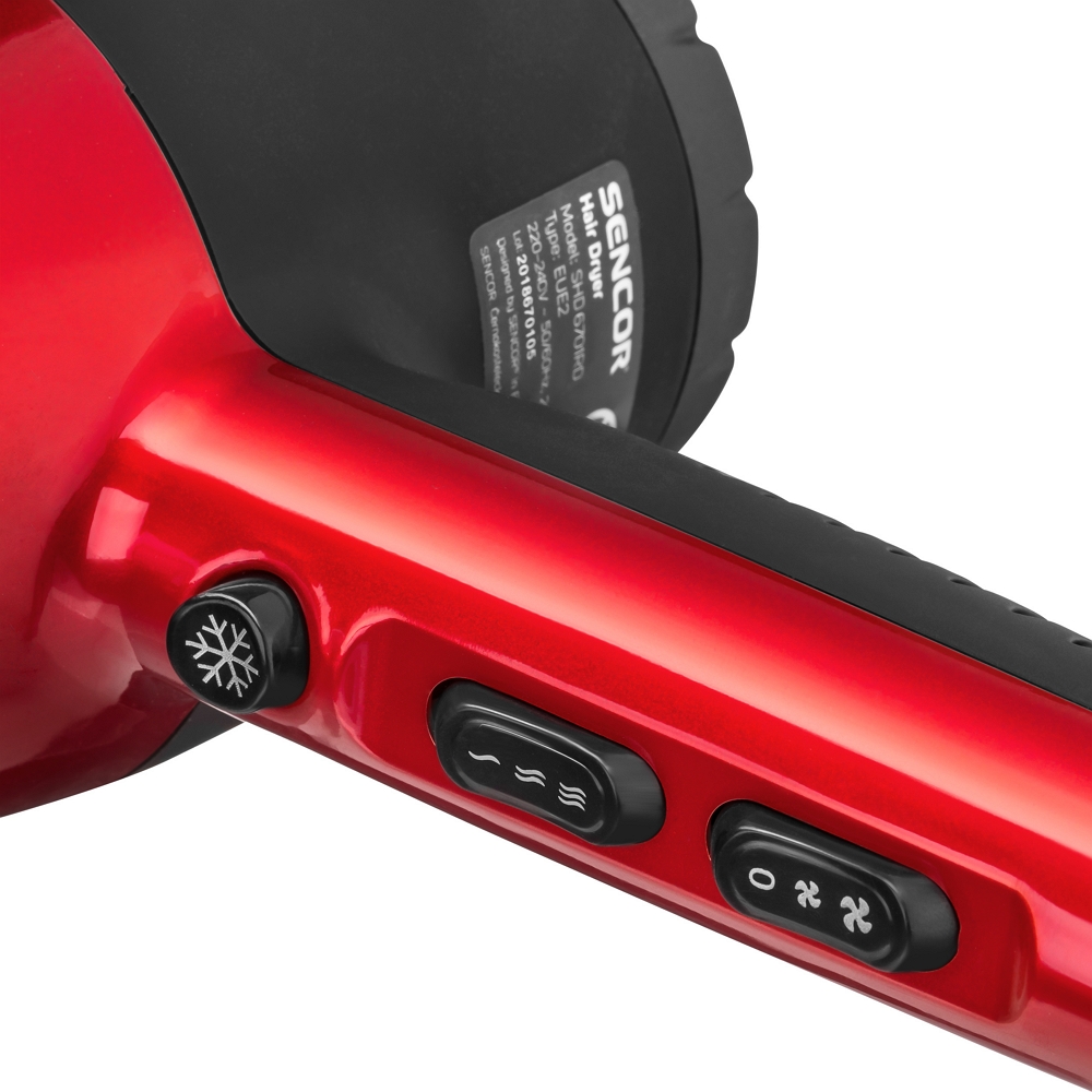 Uscator de par Sencor SHD6701RD 2000W Red photo 6