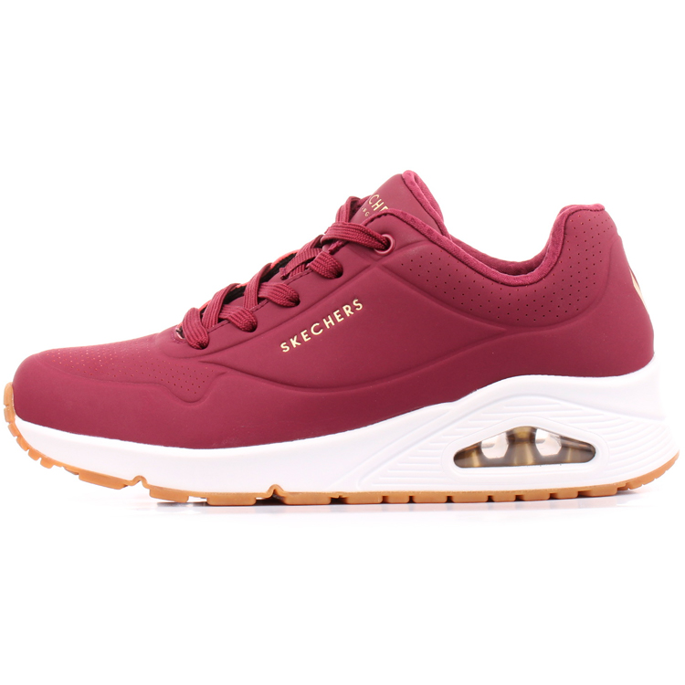 Кроссовки Skechers Uno / Женский / 35 / Бордовый photo 1 Кроссовки Skechers Uno / Женский / 35 / Бордовый photo 1