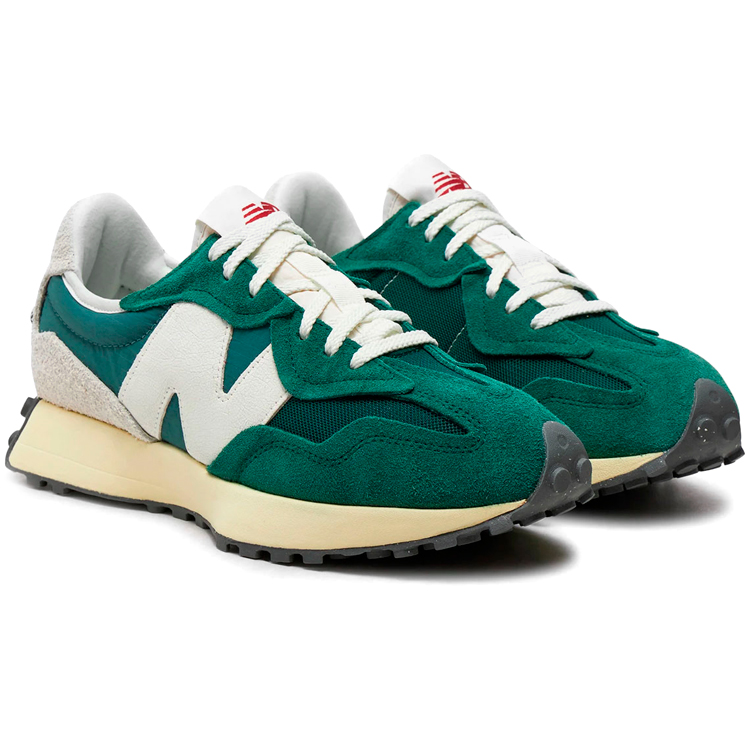 Кроссовки New Balance 327 / Унисекс / 37 / Зеленый/Белый photo 2