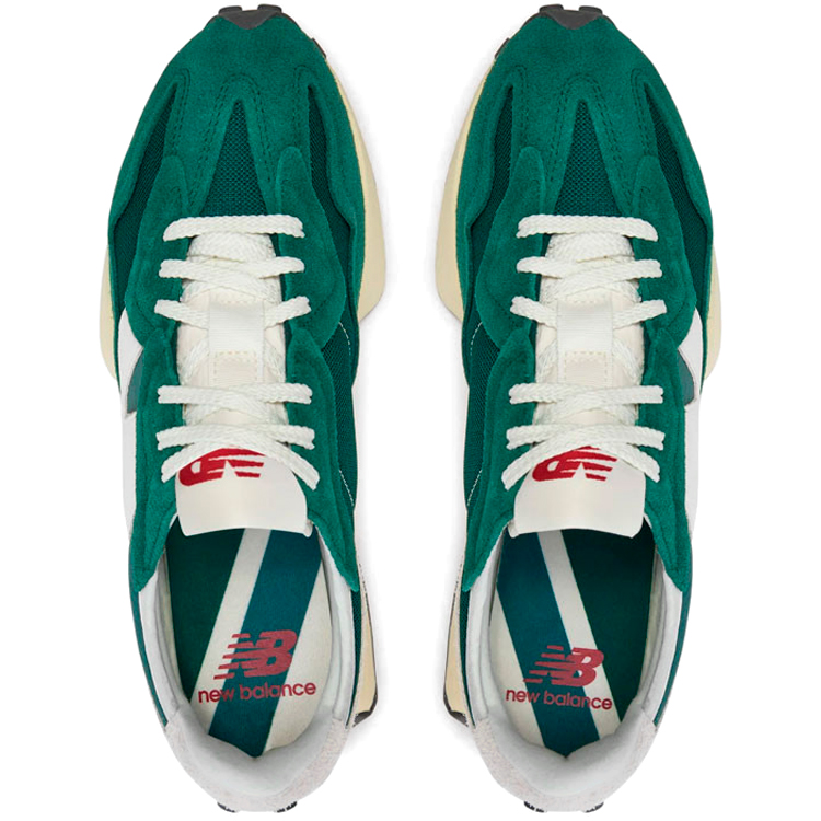 Кроссовки New Balance 327 / Унисекс / 37 / Зеленый/Белый photo 5