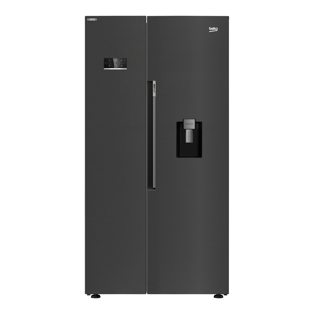 Frigider Side-by-Side Beko GN163241DXBRN / 576 l / 179 cm / E / Negru photo 1 Frigider Side-by-Side Beko GN163241DXBRN / 576 l / 179 cm / E / Negru photo 1