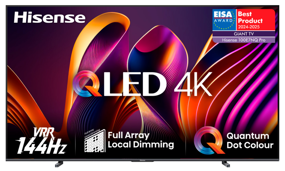 Televizor Hisense 100E7NQPRO / 100" / QLED / UHD 4K photo 1 Televizor Hisense 100E7NQPRO / 100" / QLED / UHD 4K photo 1