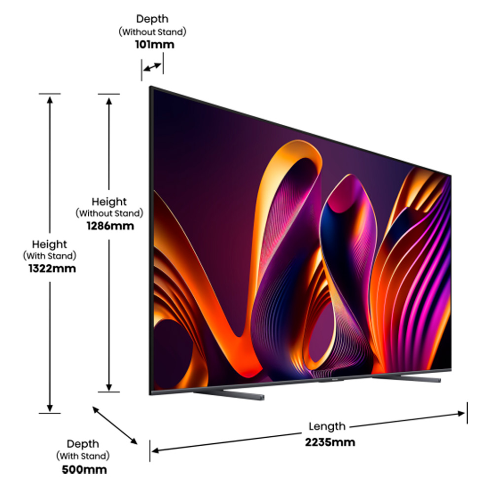 Televizor Hisense 100E7NQPRO / 100" / QLED / UHD 4K photo 7