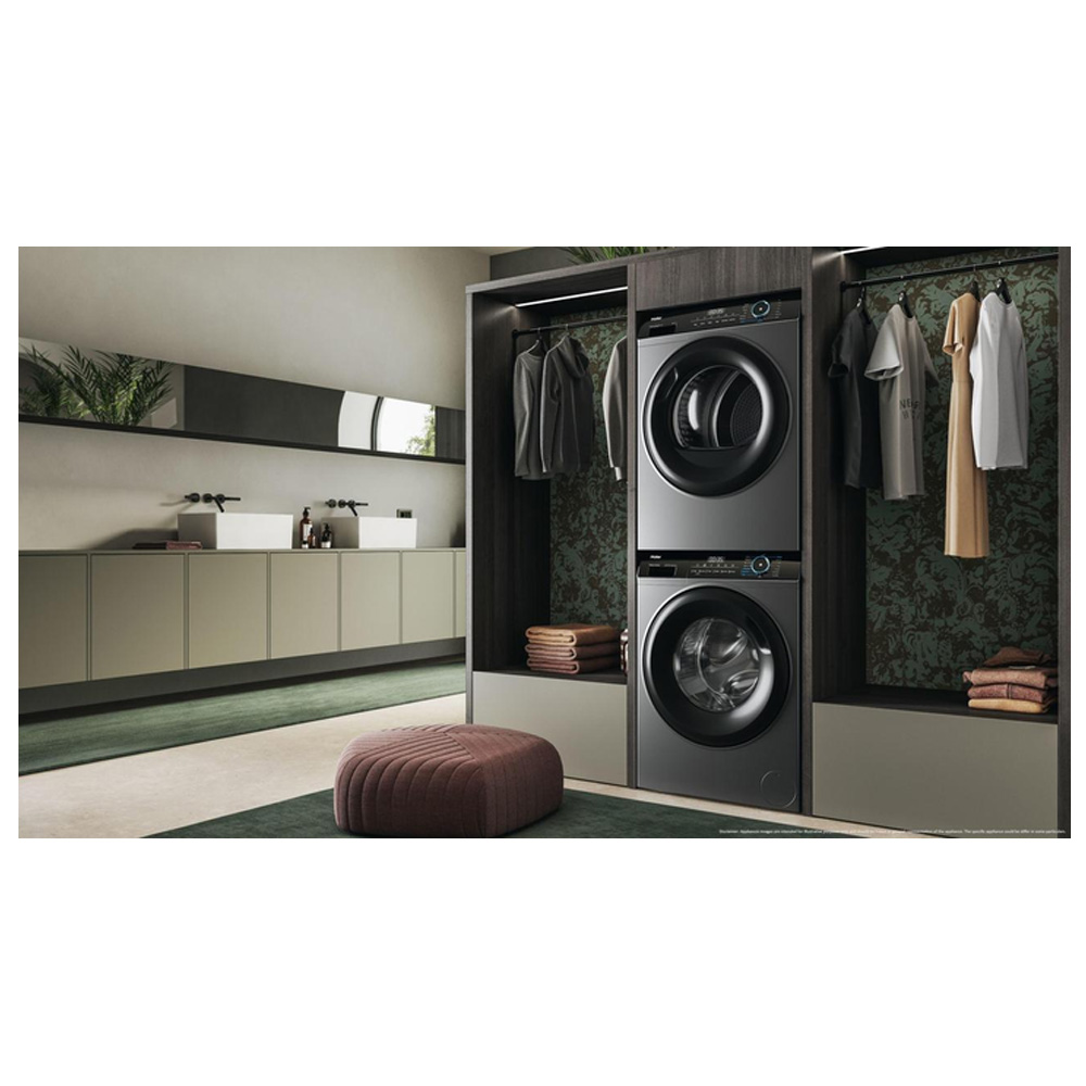 Masina de uscat rufe Haier HD90-A3939R-S / 9 kg / A+++ / Alb photo 7