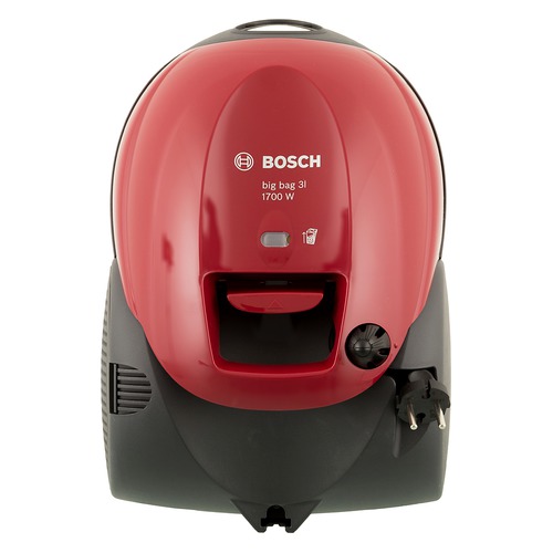 Пылесос с мешком Bosch BSN1701RU / 1700Вт / Черный с красным photo 1