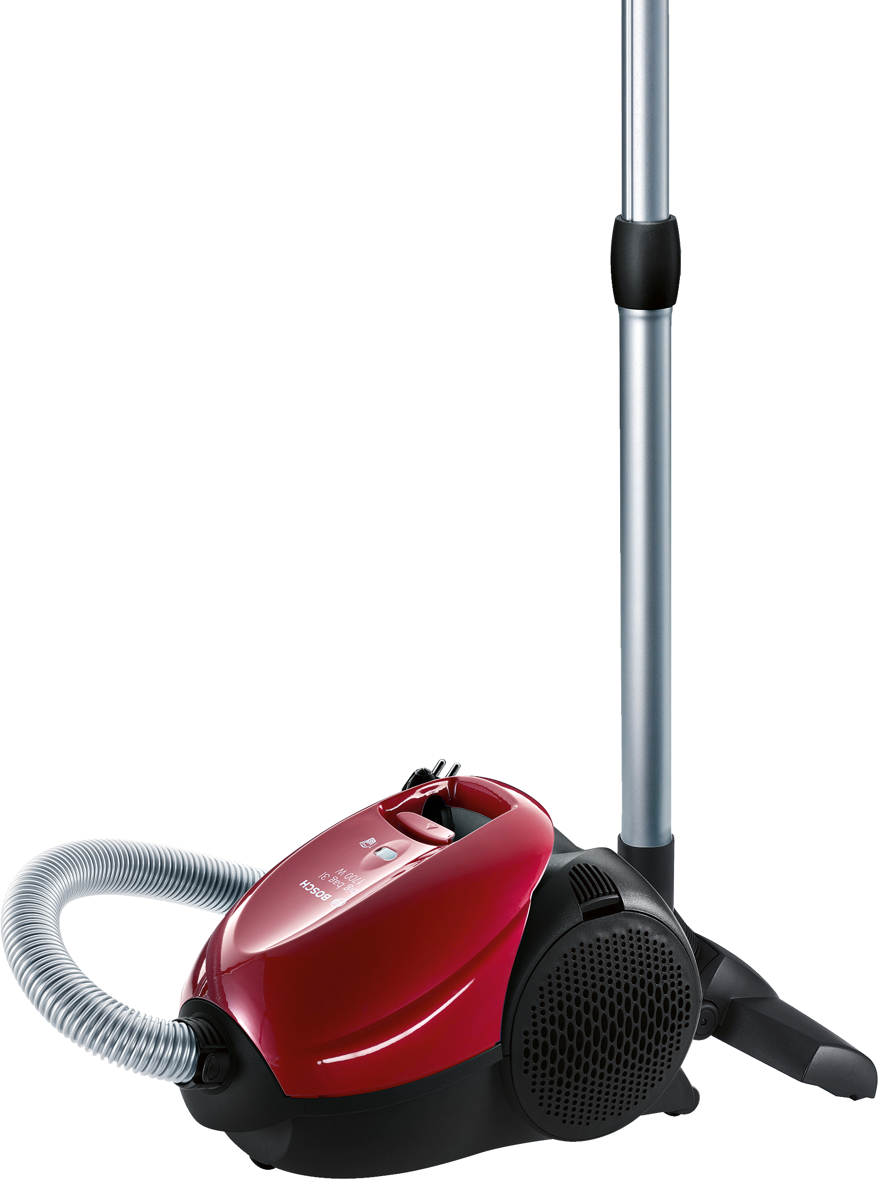 Пылесос с мешком Bosch BSN1701RU / 1700Вт / Черный с красным photo 3