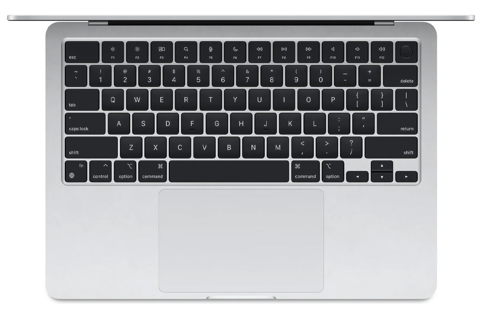 Laptop Apple Ultrabook MacBook Air 13.6 2024  13.6” / 16 GB / 512 GB / M3 / M3 / Gri photo 2