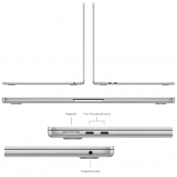 Laptop Apple 13.6 2024 , M3, 16 GB GB, MacOS, Gri thumbnav 3