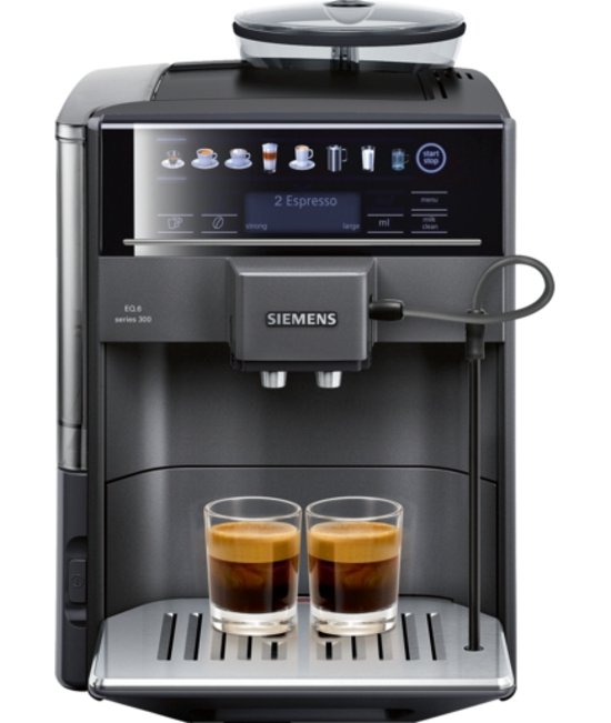 Aparat de cafea Espresso Siemens TE605209RW / 19 bar / Espresso photo 1 Aparat de cafea Espresso Siemens TE605209RW / 19 bar / Espresso photo 1