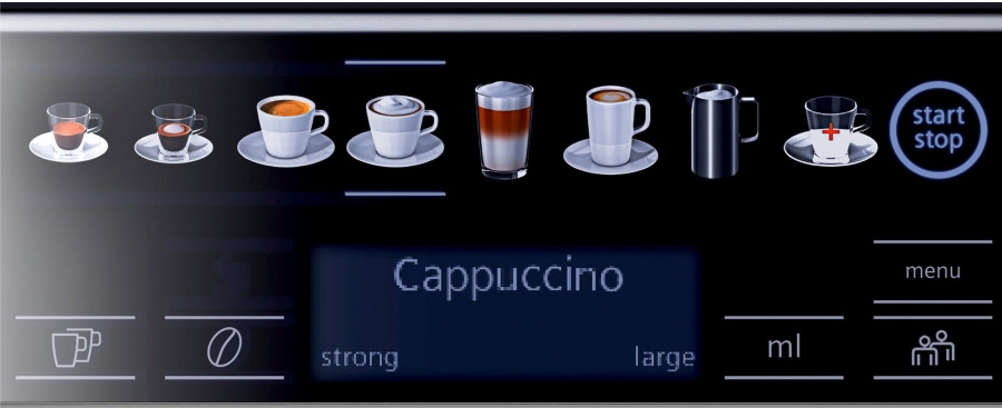 Aparat de cafea Espresso Siemens TE658209RW / 19 bar / Espresso photo 2