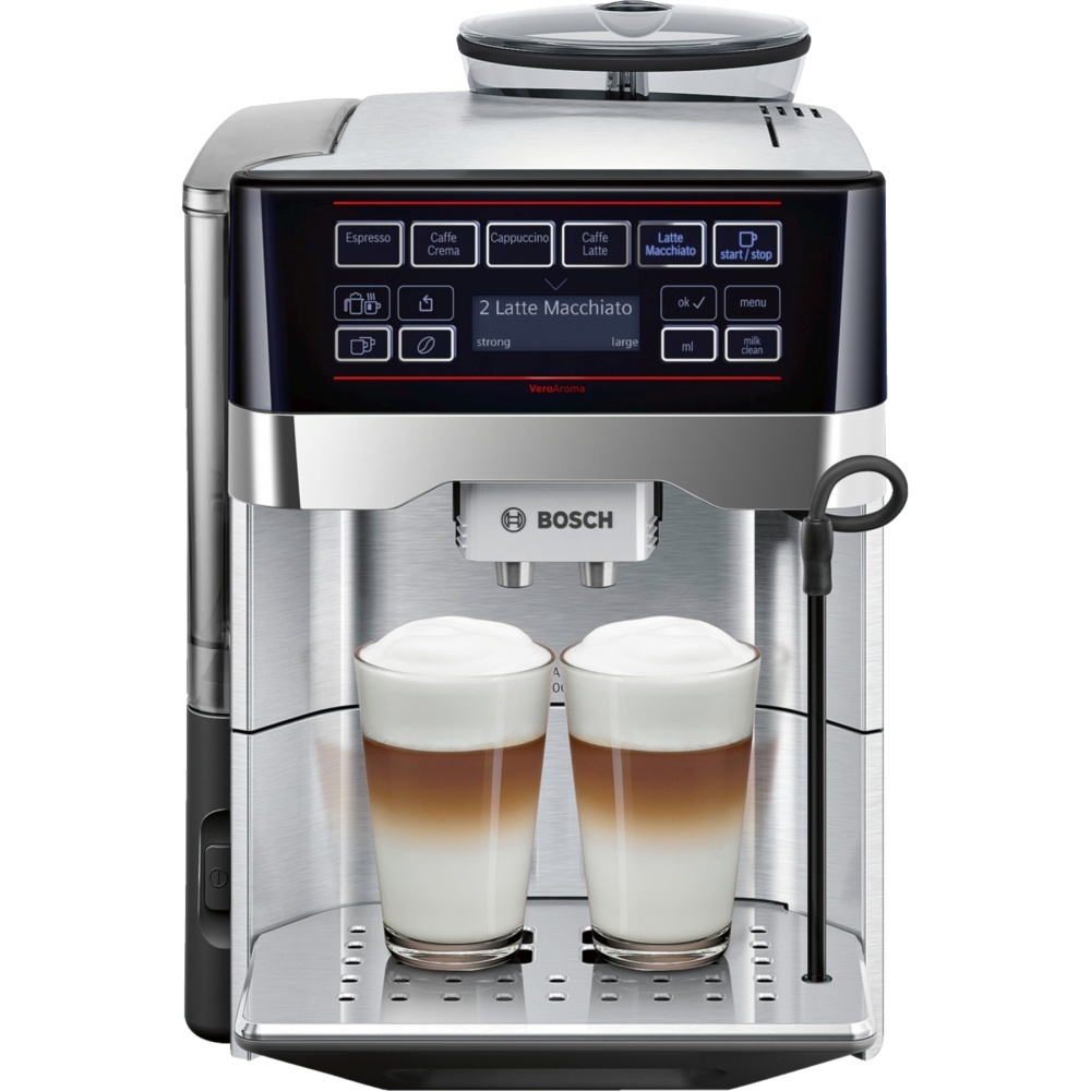 Aparat de cafea Espresso Bosch TES60729RW / 19 bar / Espresso photo 1 Aparat de cafea Espresso Bosch TES60729RW / 19 bar / Espresso photo 1