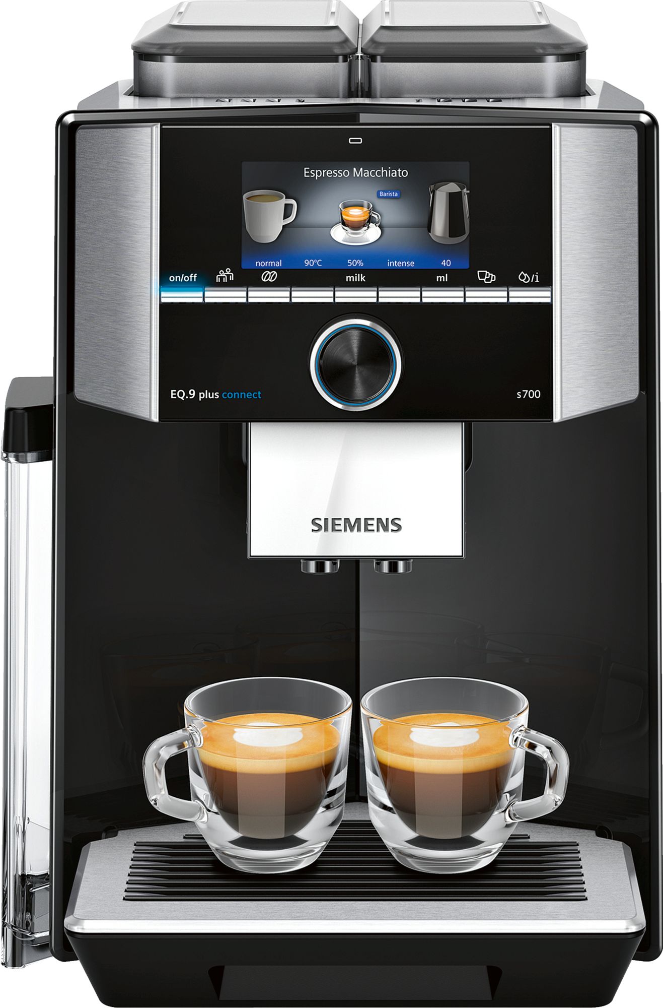 Aparat de cafea Espresso Siemens TI9573X9RW / 19 bar / Espresso photo 1 Aparat de cafea Espresso Siemens TI9573X9RW / 19 bar / Espresso photo 1