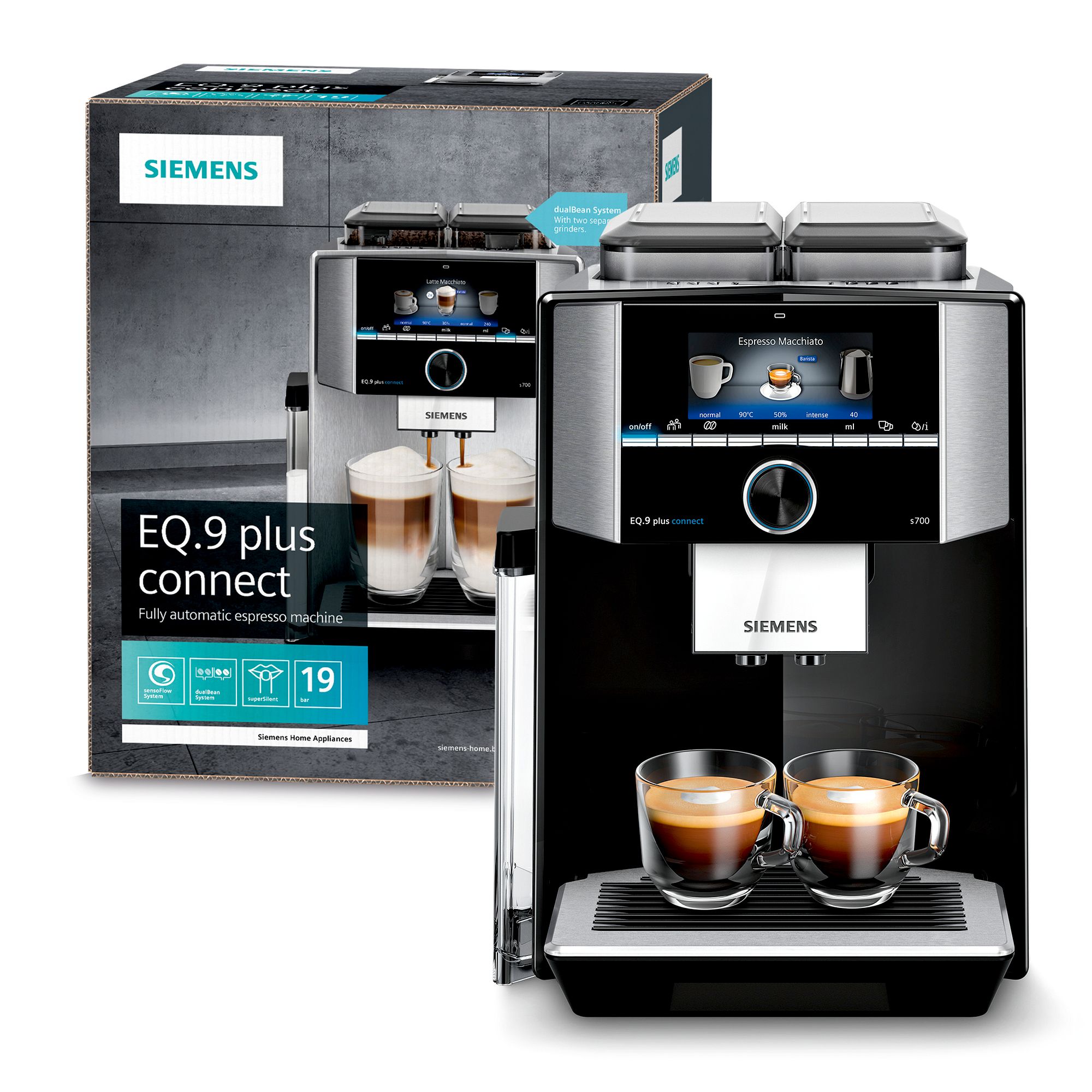 Aparat de cafea Espresso Siemens TI9573X9RW / 19 bar / Espresso photo 3