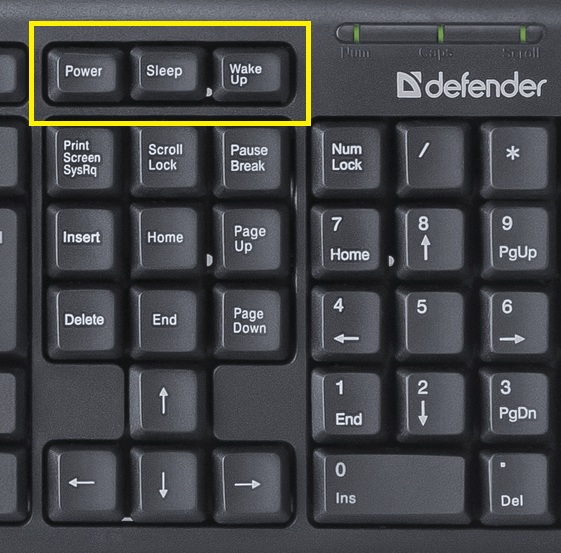 Клавиатура проводная Defender Element HB520 Black PS/2 / Мембранная photo 4
