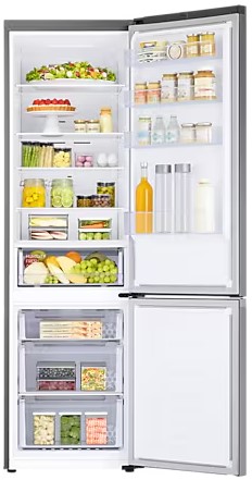 Холодильник двухдверный Samsung RB38C600ES9 / 390 л / 203 см / E / Серый photo 2