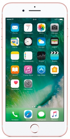 Смартфон Apple iPhone 7 Plus / '' / 3 ГБ / 32 ГБ / Золотисто-розовый photo 1 Смартфон Apple iPhone 7 Plus / '' / 3 ГБ / 32 ГБ / Золотисто-розовый photo 1