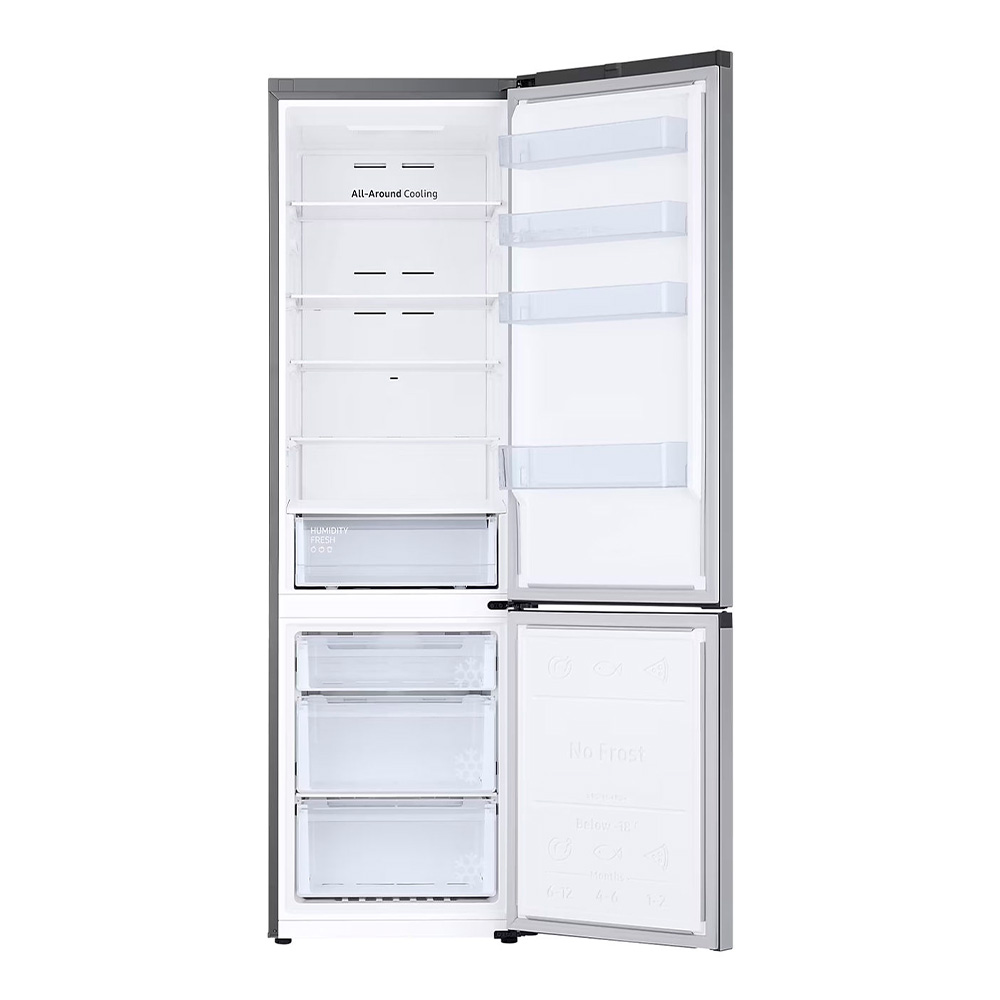 Frigider cu doua usi Samsung RB38C600ESA / 390 l / 203 cm / E / Gri photo 5