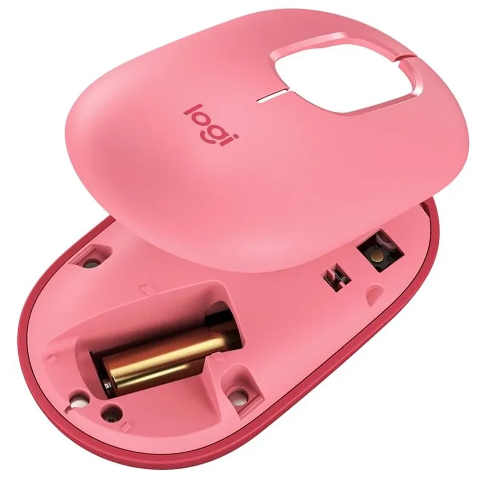 Mouse fara fir Logitech POP Rose (910-006548) Roz / Optic / Roz photo 7