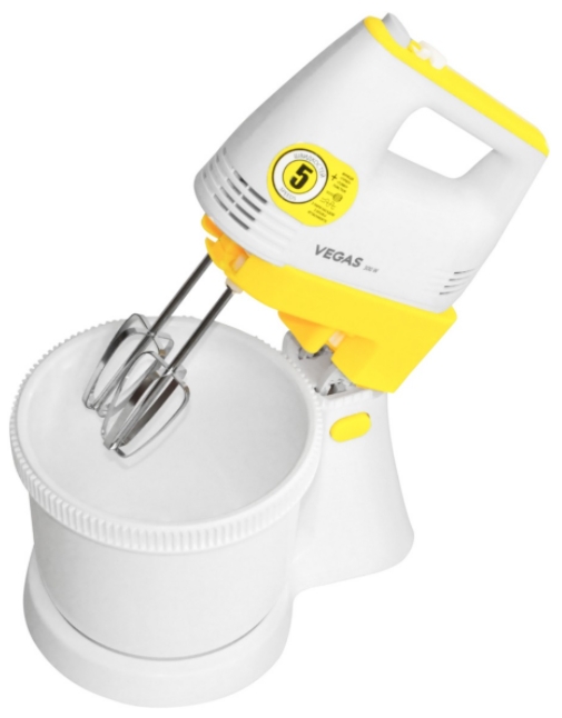 Mixer Stationar Vegas VMI0019SM / 5 viteze / Alb photo 3