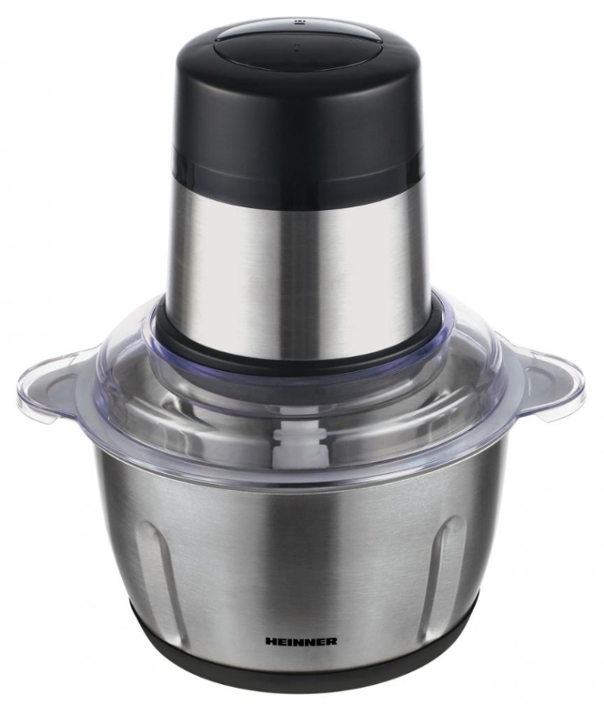 Измельчитель Heinner HMCD300SS, 2000 мл, 300 Вт, 2 скоростей, Серебристый photo 