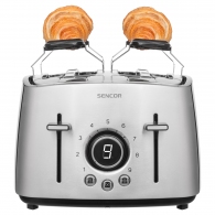 Тостер Sencor STS 5070SS, 4 тоста, 1600 Вт, Серебристый thumbnav 10