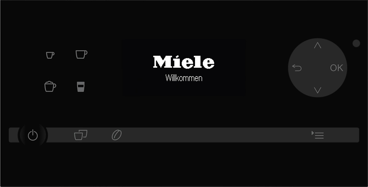 Aparat de cafea Espresso Miele CM6150 Obsidian black / 15 bar / Espresso photo 2
