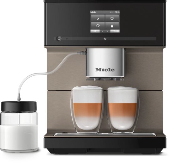 Aparat de cafea Espresso Miele CM7550 CoffeePassion Obsidian black / 15 bar / Espresso photo 1 Aparat de cafea Espresso Miele CM7550 CoffeePassion Obsidian black / 15 bar / Espresso photo 1