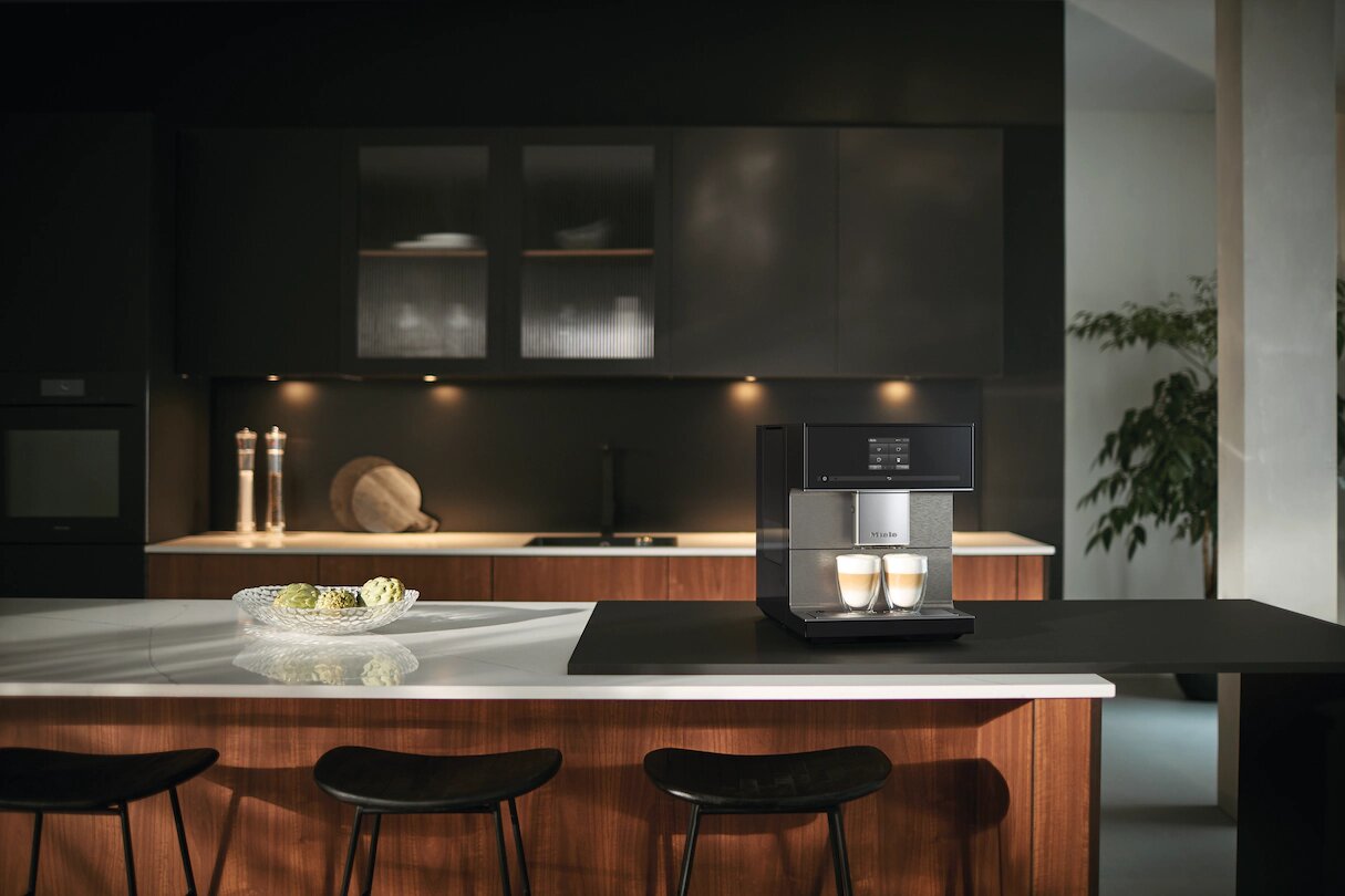 Aparat de cafea Espresso Miele CM7550 CoffeePassion Obsidian black / 15 bar / Espresso photo 3