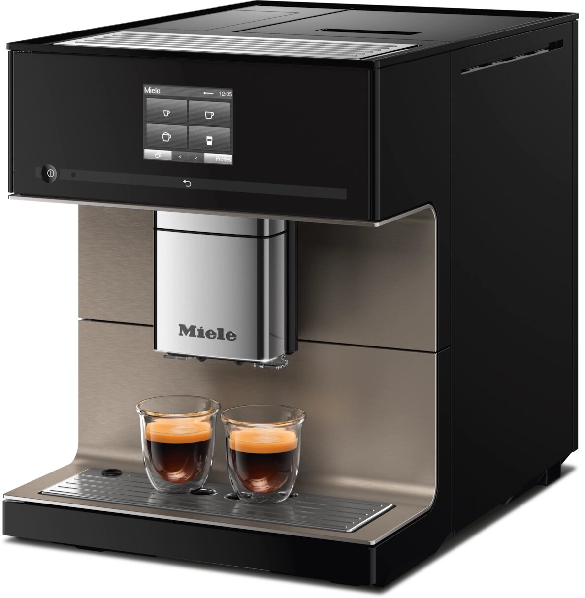 Aparat de cafea Espresso Miele CM7550 CoffeePassion Obsidian black / 15 bar / Espresso photo 5