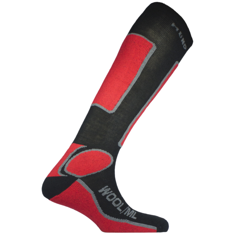 Носки Унисекс Mund Socks 314 SKIING WOOL ANTIBAC. 38-41 Черный photo 1 Носки Унисекс Mund Socks 314 SKIING WOOL ANTIBAC. 38-41 Черный photo 1
