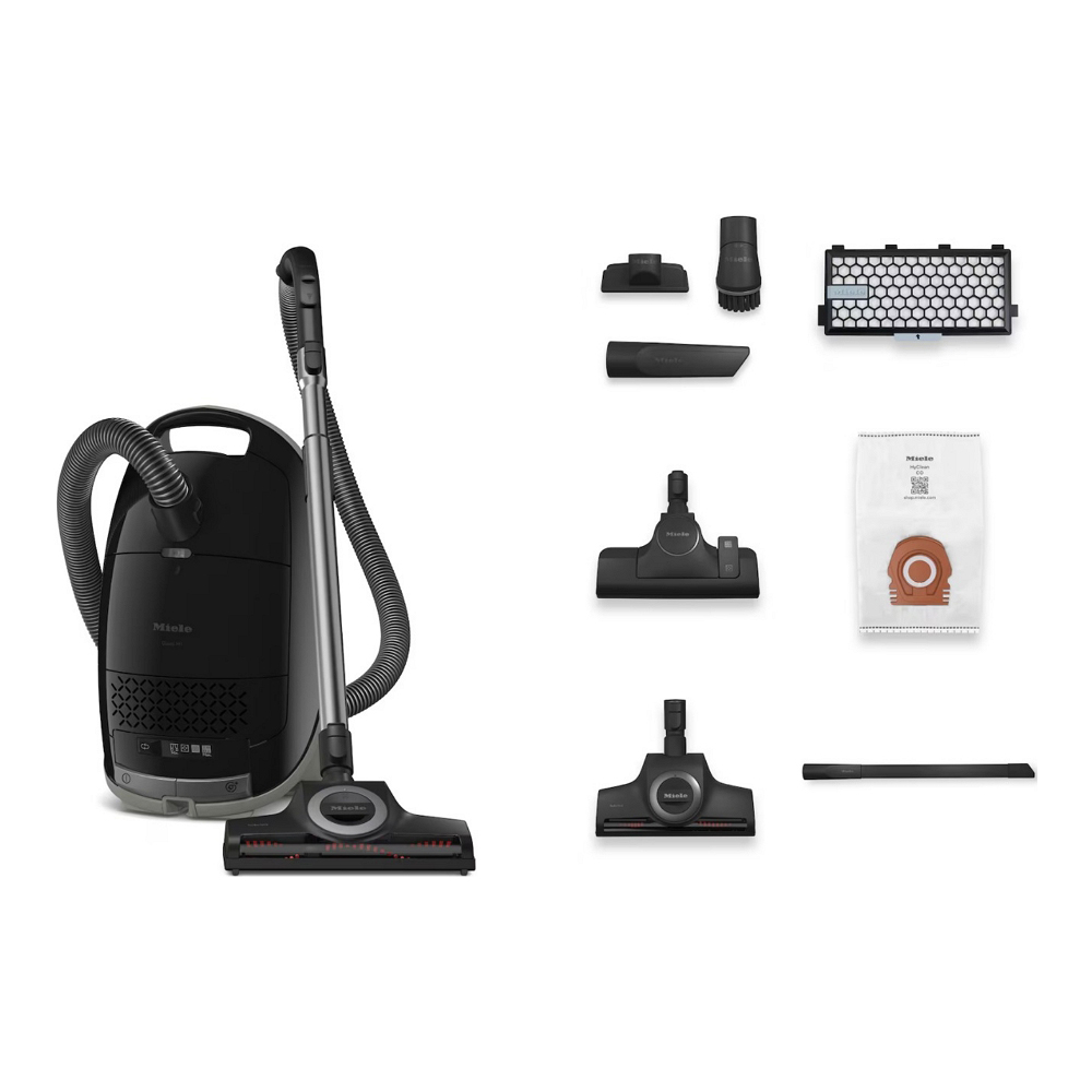 Пылесос с мешком Miele SVZF033GUARDM1CAT&DOGOBSW / 890Вт / Черный обсидиант photo 1 Пылесос с мешком Miele SVZF033GUARDM1CAT&DOGOBSW / 890Вт / Черный обсидиант photo 1