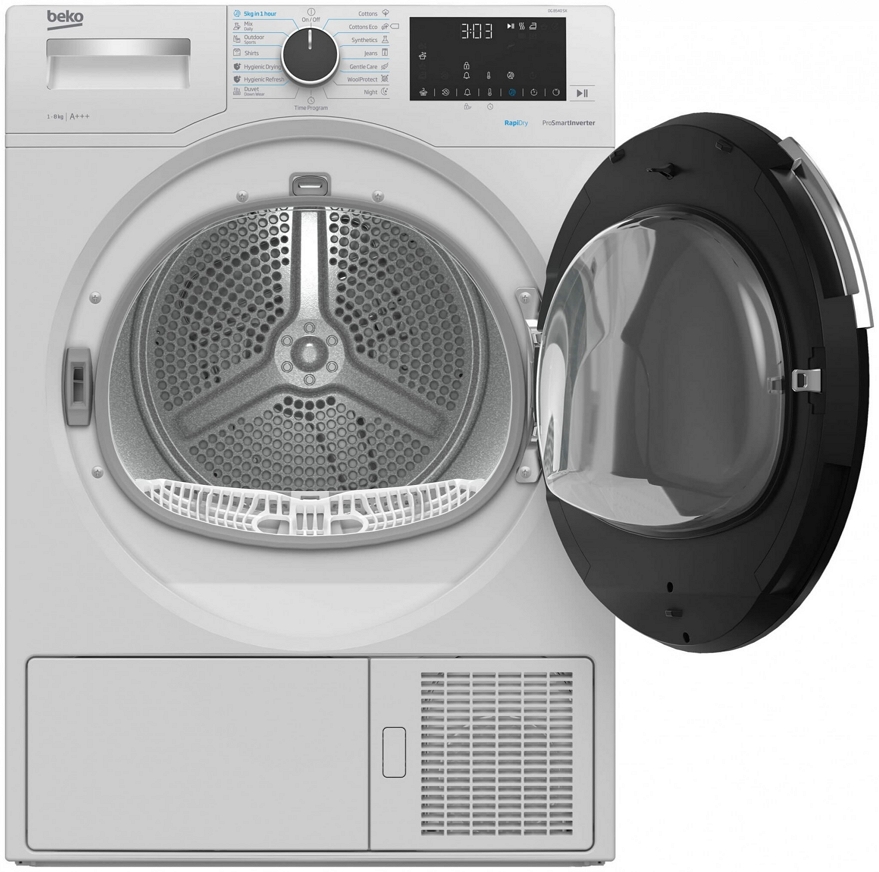 Masina de uscat rufe Beko DG8540SX / 8 kg / A+++ / Alb photo 2