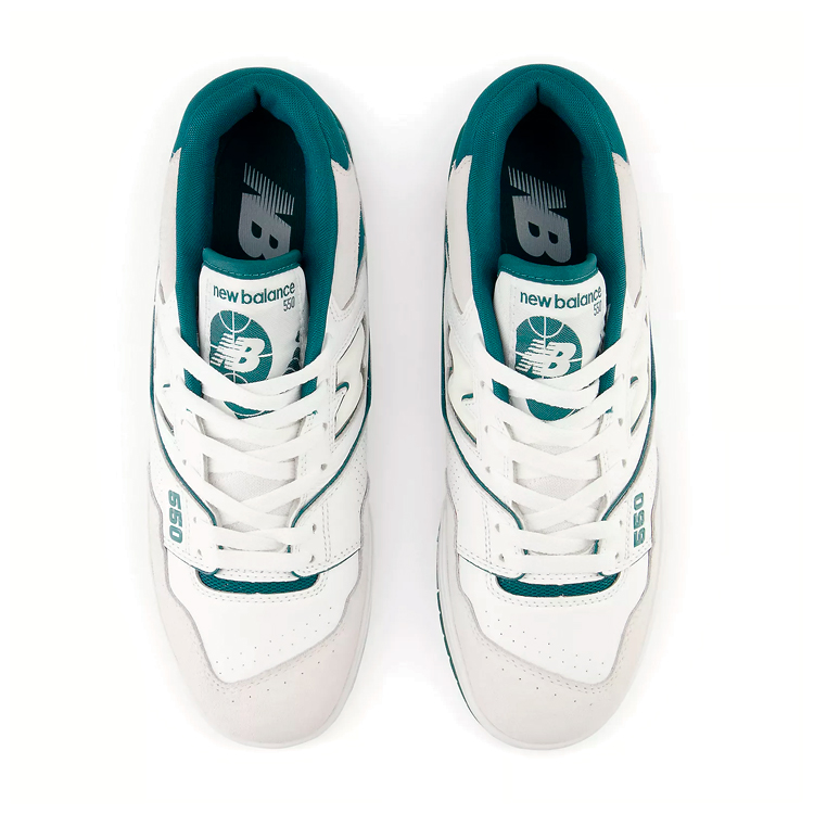 Кроссовки New Balance 550 / Мужской / 44 / Белый/Зеленый photo 5