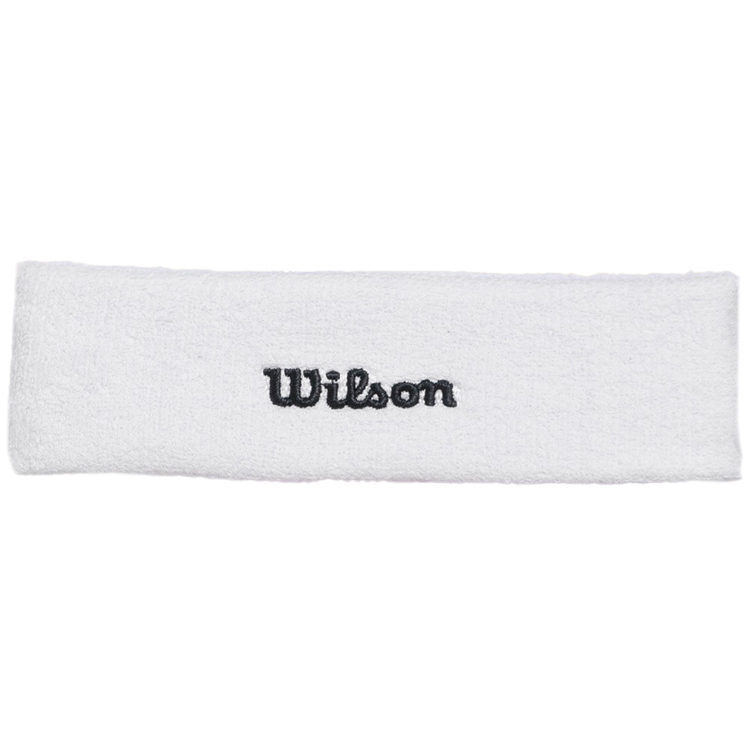 Banderolele Wilson U WILSON HEADBAND One size Alb photo 1