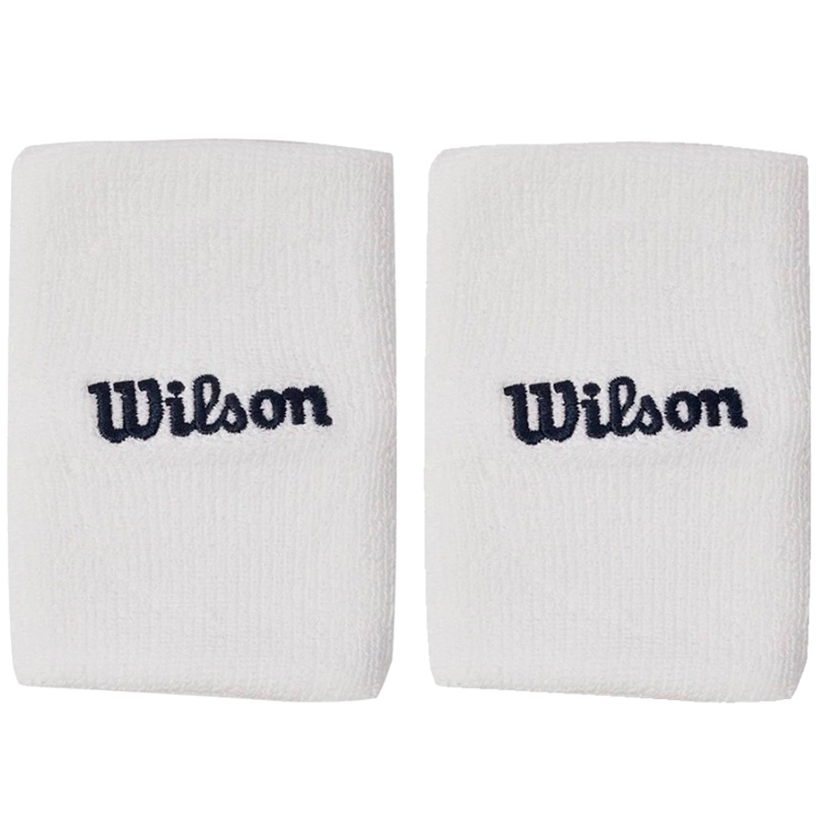 Wristwraps  Wilson U Wide Terry Wristbands/WU00087511WTA/Alb photo 1