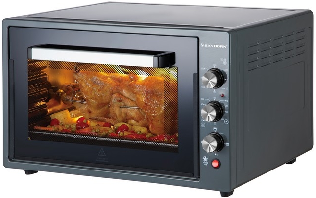 Cuptor electric Skyborn 7003ENDGGrafite, 60 l, 1500 W, Gri photo 