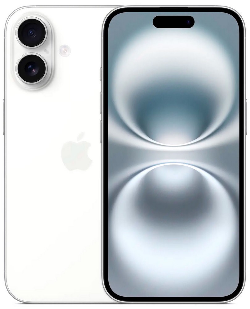 Smartphone Apple iPhone 16 / 6.1'' / 8 GB / 256 GB / White photo 1 Smartphone Apple iPhone 16 / 6.1'' / 8 GB / 256 GB / White photo 1