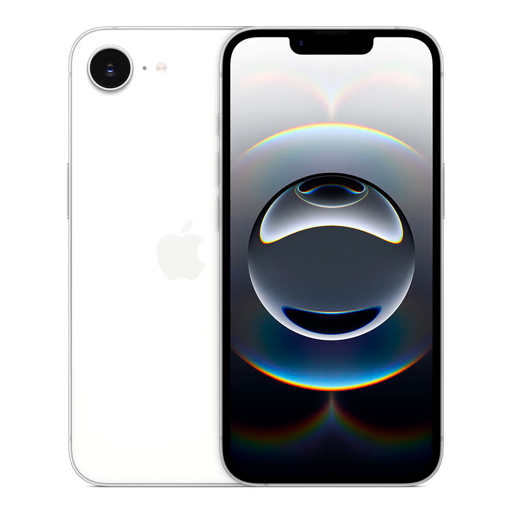 Смартфон Apple iPhone 16e / 6.1'' / 8 ГБ / 256 ГБ / White photo 1 Смартфон Apple iPhone 16e / 6.1'' / 8 ГБ / 256 ГБ / White photo 1