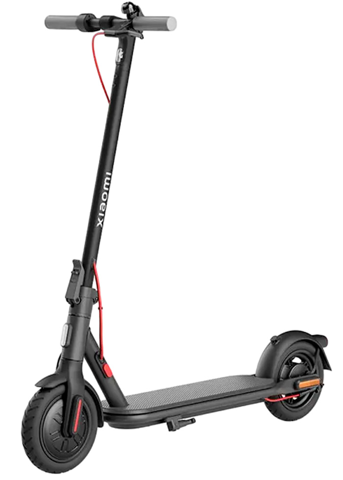 Электрический самокат Xiaomi Scooter 4 Lite / 300 Вт / 20 км / 25 км/ч / Черный photo 1