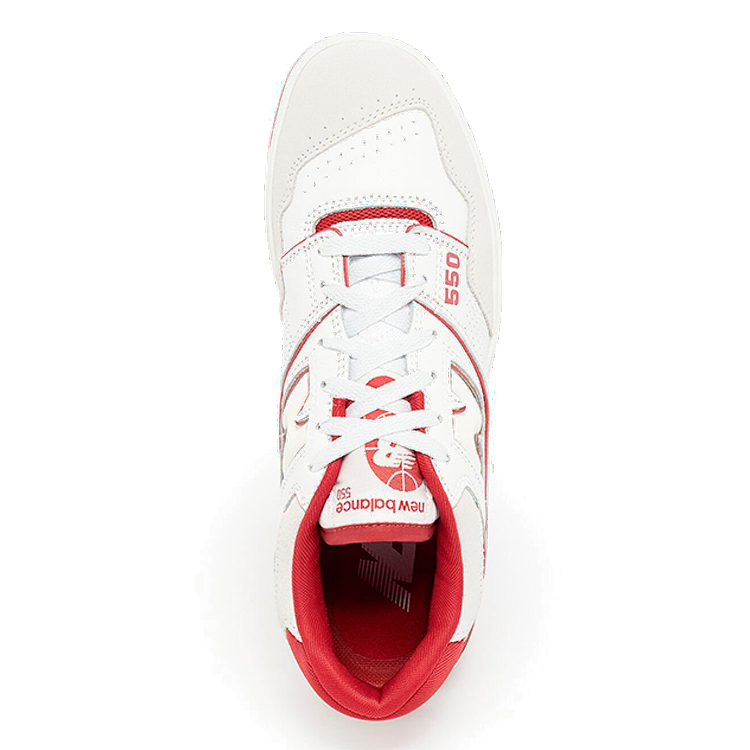 Кроссовки New Balance 550 / Мужской / 44 / Белый/Красный photo 2