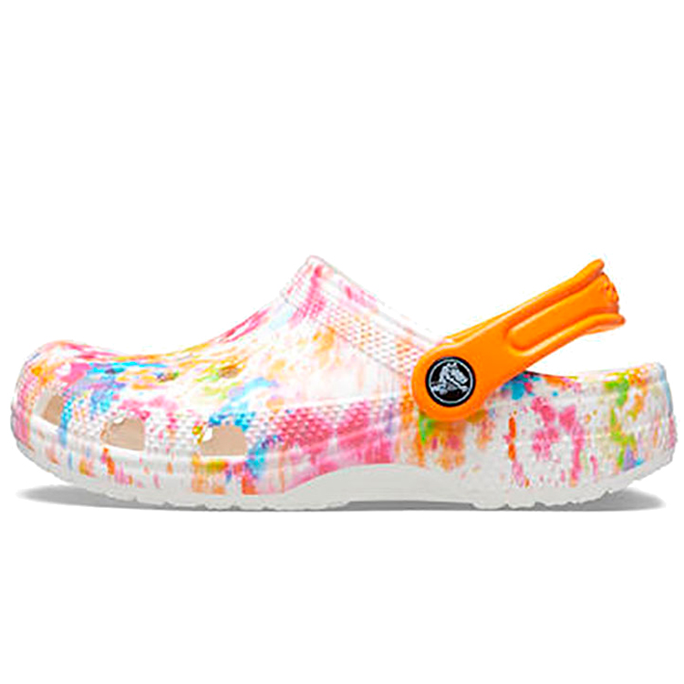 Slapi Crocs Classic Tie Dye Graphic Kids Clog / 30-31 cm / Portocaliu photo 1 Slapi Crocs Classic Tie Dye Graphic Kids Clog / 30-31 cm / Portocaliu photo 1