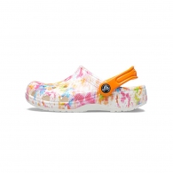 Slapi Crocs Classic Tie Dye Graphic Kids Clog thumbnav 1